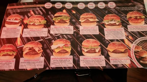 Menu photo 1 Bentley's Madrid, M