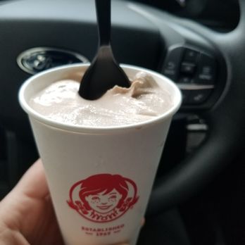 Wendy's - Small chocolate frostee - Burgers Near Me - Pasadena, Maryland