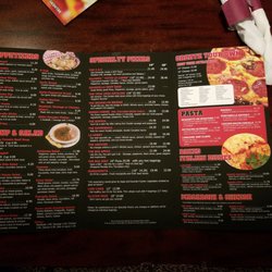 ThunderZone Pizza - Menu