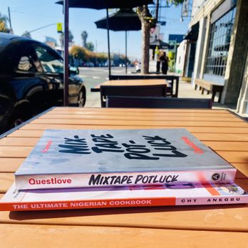 Alta Adams - Cookbooks from the mini-bookstore on site - New American Near Me - Los Angeles, California Alta Adams - Cookbooks from the mini-bookstore on site - New American Near Me - Los Angeles, California