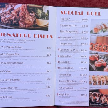 Moonga Asian Bistro - Menu - Asian Fusion Near Me - Kaneohe, Hawaii