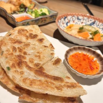 Tiger Dumplings - A02. Scallion Pancake - Noodles Near Me - Arlington, Virginia