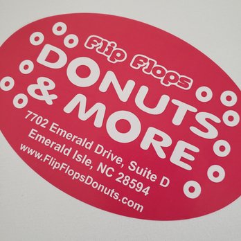 Flip Flops Donut Shop - Donuts Near Me - Emerald Isle, North Carolina