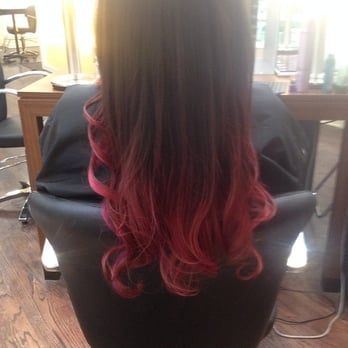 Zazu Salon - From the back right after the curls! From Maribel. - Hair Salons Near Me - Chicago, Illinois