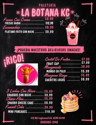 Menu photo 1 La Botana Kansas City, MO