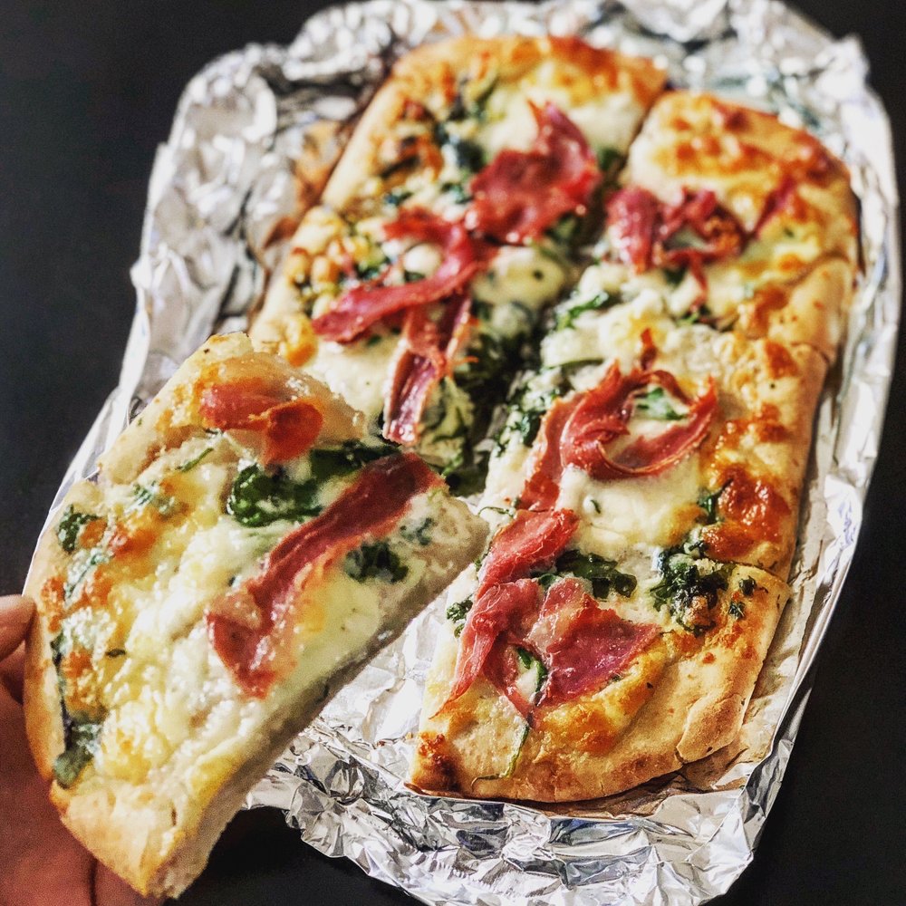 Frozen prosciutto burrata flatbread Frozen prosciutto burrata flatbread
