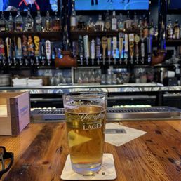 Beers on tap and my coors light.