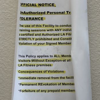 LA Fitness - Weird aggressive warnings - Gyms Near Me - Beverly Hills, California LA Fitness - Weird aggressive warnings - Gyms Near Me - Beverly Hills, California