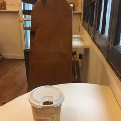 Two Chicks Cafe - I popped in a rainy day here at the beach and their Americano was a great pick me up on a grey day.