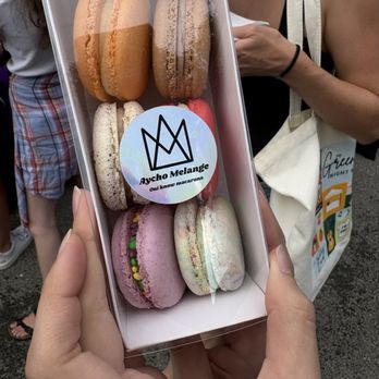 Aycho Melange - July Greensburg Night Market Macaron 6-Pack - Caterers Near Me - Pittsburgh, Pennsylvania Aycho Melange - July Greensburg Night Market Macaron 6-Pack - Caterers Near Me - Pittsburgh, Pennsylvania