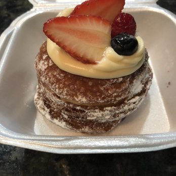 Sugarboy Donuts - Cronut stuffed with sweet cream cheese and topped with fresh berries. Heaven! - Coffee & Tea Near Me - Frisco, Texas Sugarboy Donuts - Cronut stuffed with sweet cream cheese and topped with fresh berries. Heaven! - Coffee & Tea Near Me - Frisco, Texas