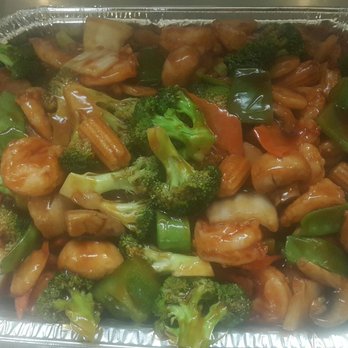 Jade Garden - broccoli and shrimp in a sauce - Chinese Near Me - Franklinville, New Jersey