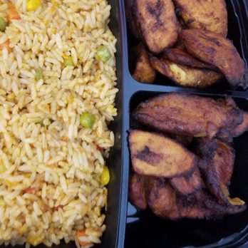 Wologisi Restaurant - Fried plantains with Jollof rice - African Near Me - Louisville, Kentucky Wologisi Restaurant - Fried plantains with Jollof rice - African Near Me - Louisville, Kentucky