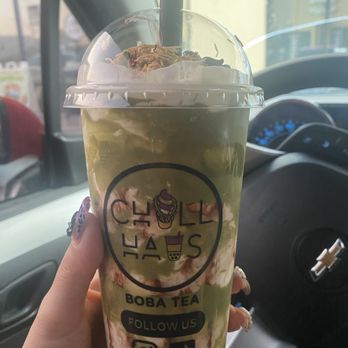 Chill Haus - This chocolate Dubai drink is amazing!!! - Ice Cream & Frozen Yogurt Near Me - Las Vegas, Nevada Chill Haus - This chocolate Dubai drink is amazing!!! - Ice Cream & Frozen Yogurt Near Me - Las Vegas, Nevada