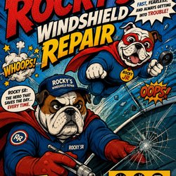 Rocky's Mobile Windshield Glass Rock Chip Repair