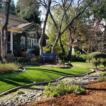 Sunrise Landscape Services - Our backyard, middle of winter. - Landscaping Near Me Sunrise Landscape Services - Our backyard, middle of winter. - Landscaping Near Me