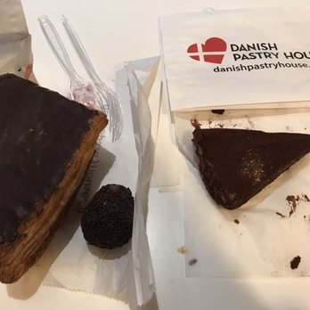 Danish Pastry House - viking slice.  rum ball. Chocolate mouse. - Bakeries Near Me - Toronto, Ontario