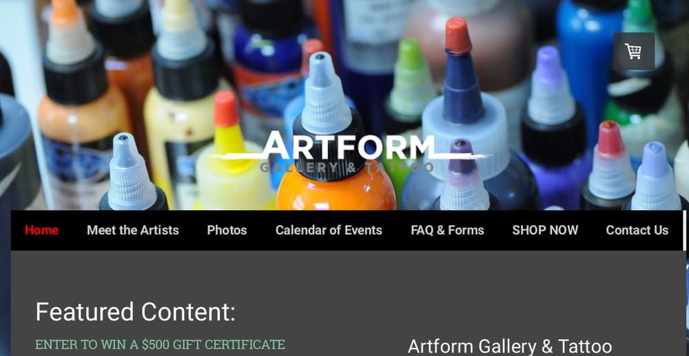 Artform Gallery & Tattoo Logo