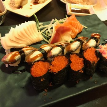 Banc Sushi - a plate of sushi on a table - Sushi Bars Near Me - Ottawa, Ontario