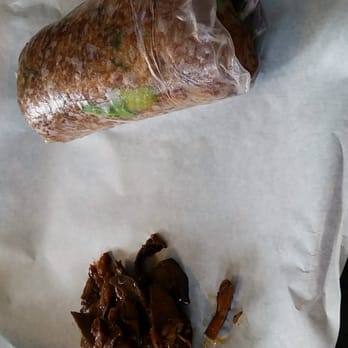 Lona's Lil Eats - Rice paper wrap with spicy sesame sauce and spicy eggplant. Both are must-trys! - Asian Fusion Near Me - St Louis, Missouri