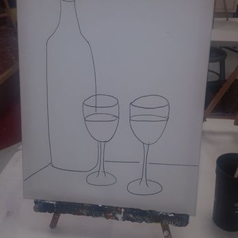 Painting with a Twist - Pre sketched canvas - Art Classes Near Me - Gretna, Louisiana Painting with a Twist - Pre sketched canvas - Art Classes Near Me - Gretna, Louisiana