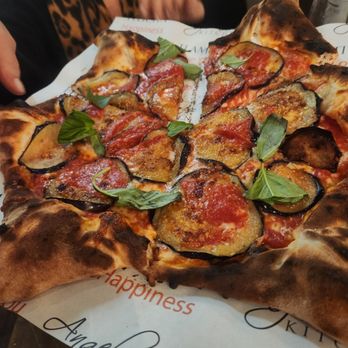 Angelina's Kitchen - The stars were stuffed with ricotta and topped with fried eggplant sicilian style. - Italian Near Me - Woodbridge, New Jersey