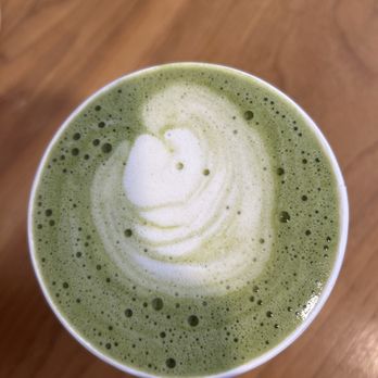 Achilles Coffee Roasters - Unsweetened matcha Latte with soy - Coffee & Tea Near Me - Solana Beach, California