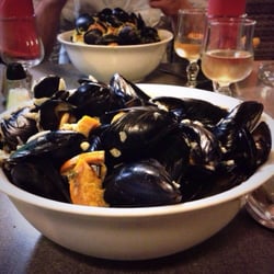Chez Alain - Moules au cap corse et et zestes d'orange