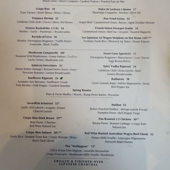 Lala - Main menu for Lunch & dinner  July 14, 2026. - Steakhouses Near Me - San Juan, Puerto Rico