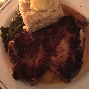 Woodberry Kitchen - Cast iron chicken and biscuit- love at first sight - American Near Me - Baltimore, Maryland