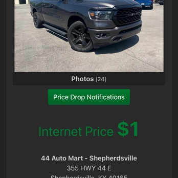 44 Auto Mart - Used Car Dealers Near Me - Shepherdsville, Kentucky