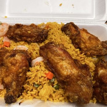 Tokyo Peking Cuisine - Chicken wings and Shrimp Fried Rice - Chinese Near Me - Boynton Beach, Florida