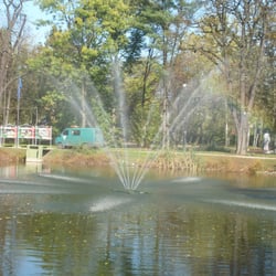 Park Miejski im. A. Mickiewicza - Nowa fontanna w parku