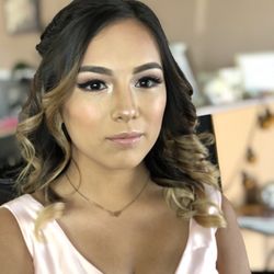 Posh Salon - Quince hair and makeup done at posh