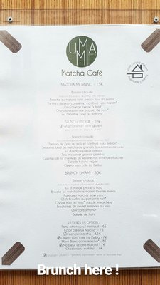 Menu photo 4 Umami Matcha Café Paris, 75 Menu photo 4 Umami Matcha Café Paris, 75