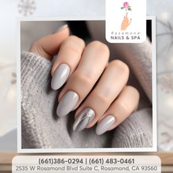 Rosamond Nails & Spa - Get holiday-ready with custom nail art! Your perfect festive design is just a call away. Book now!