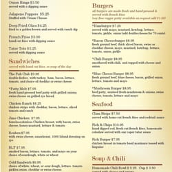 Winchester Pub & Grill - New Menu and a New Name