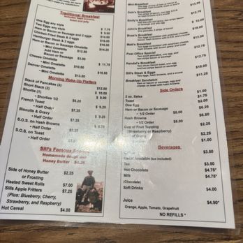 Sill's Cafe - Menu - Breakfast & Brunch Near Me - Layton, Utah
