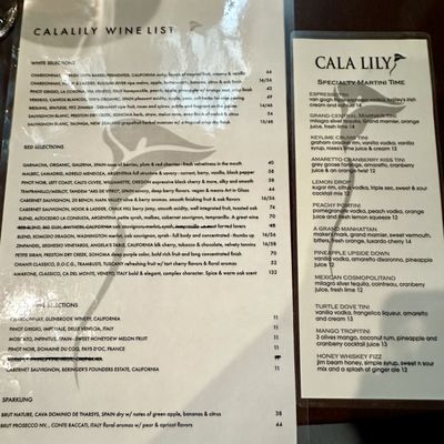 Menu photo 3 Cala Lily Restaurant And Bar Gibsonia, PA Menu photo 3 Cala Lily Restaurant And Bar Gibsonia, PA