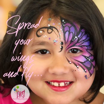 Fun With Sparkles! - Face Painting (Pretty) - Clowns Near Me