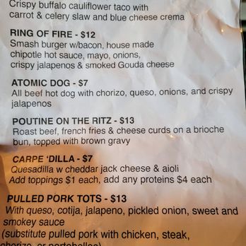 Bushwick - Specials menu - Tacos Near Me - Warren, Ohio