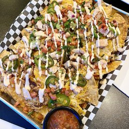 Chicken nachos