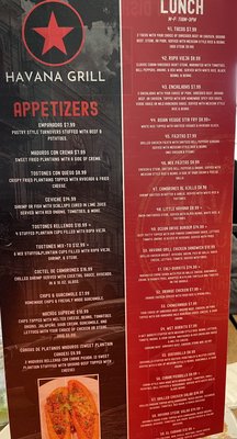 Menu photo 6 Havana Grill Holland, MI Menu photo 6 Havana Grill Holland, MI