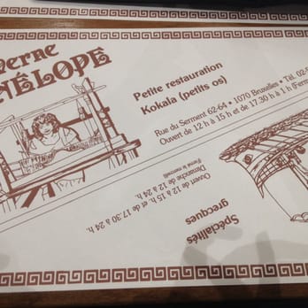 Taverne Pénélope - Greek Near Me - Anderlecht, BRU Taverne Pénélope - Greek Near Me - Anderlecht, BRU