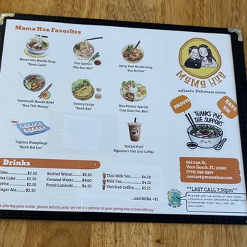 Mama Hue - Menu - Vietnamese Near Me - Vero Beach, Florida Mama Hue - Menu - Vietnamese Near Me - Vero Beach, Florida