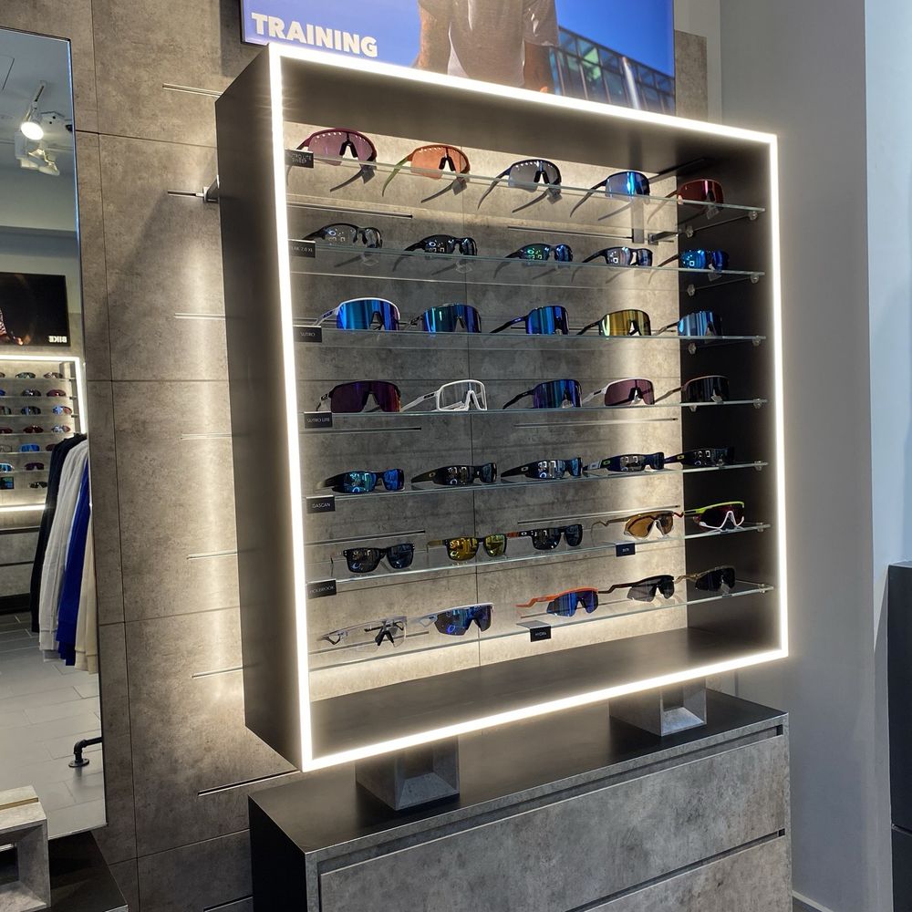 Bellevue Square - Oakley wall in Oakley store - Shopping Centers Near Me - Bellevue, Washington Bellevue Square - Oakley wall in Oakley store - Shopping Centers Near Me - Bellevue, Washington