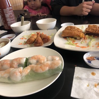 Pho Lee Hoa Phat - Fresh Shrimp Spring rolls, Fried shrimp rolls, and shrimp cake..."shrimptival" - Vietnamese Near Me - Fairfield, California