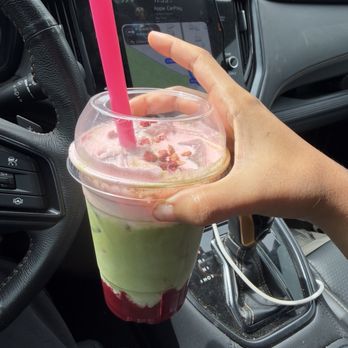 Egg Lush - berry cloud matcha - Breakfast & Brunch Near Me - Colorado Springs, Colorado
