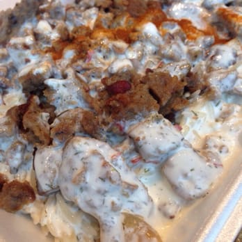 Mediterranean Halal Food Cart - Lamb platter over rice -- only $5.99! - Street Vendors Near Me - Baltimore, Maryland Mediterranean Halal Food Cart - Lamb platter over rice -- only $5.99! - Street Vendors Near Me - Baltimore, Maryland