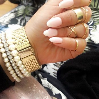 Natural Nails - Ombré pink and white dip powder - Nail Salons Near Me - Livonia, Michigan Natural Nails - Ombré pink and white dip powder - Nail Salons Near Me - Livonia, Michigan